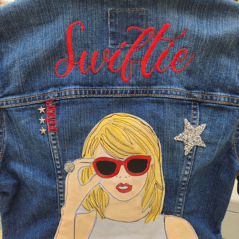 Swiftie Blue Jean Jacket for Kids